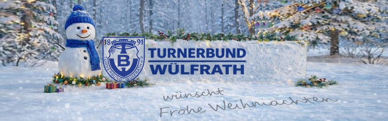 Weihnachtsgruß des Turnerbundes Wülfrath